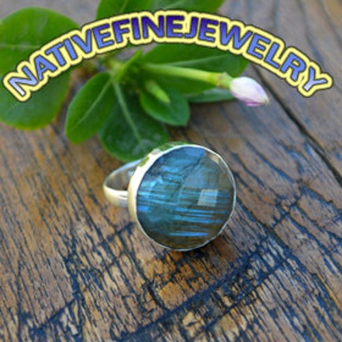 アフガニスタン　ラピスラズリ シルバーリング 高品質 アフガニスタン産 ラピスラズリ シンプルシルバーリング 12号