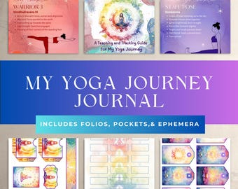 My Yoga Journey Journal