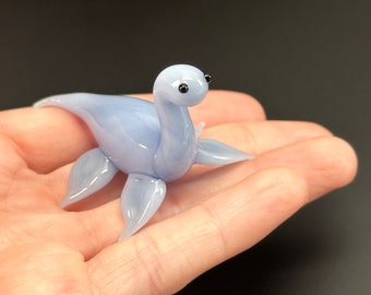 Small Cryptid Art - Glass Sea Monster Sculpture