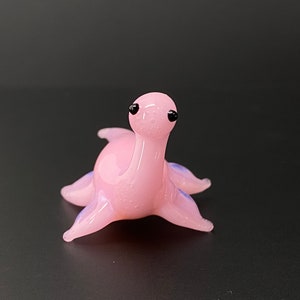 Nessie Sculpture Mini Glass Loch Ness Monster - plesiosaur- dinosaur - myths monster legend
