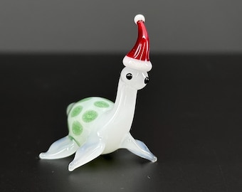 Handmade Glass Nessie Ornament - Loch Ness Monster Christmas Decoration, Made  to Order