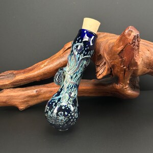 Bouteille de potion en verre Octopus faite main - Refroidisseur de corsage Renaissance Faire