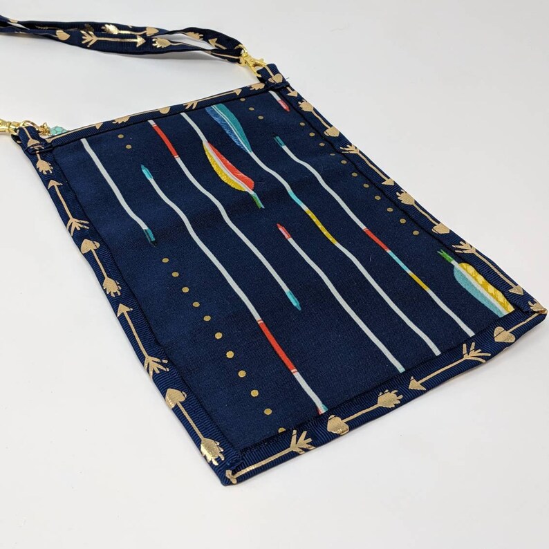 fanny pack Lanyard Pouch NavyArrow adjustable crossbody lanyard and over the shoulder 4-way Hip Sling
