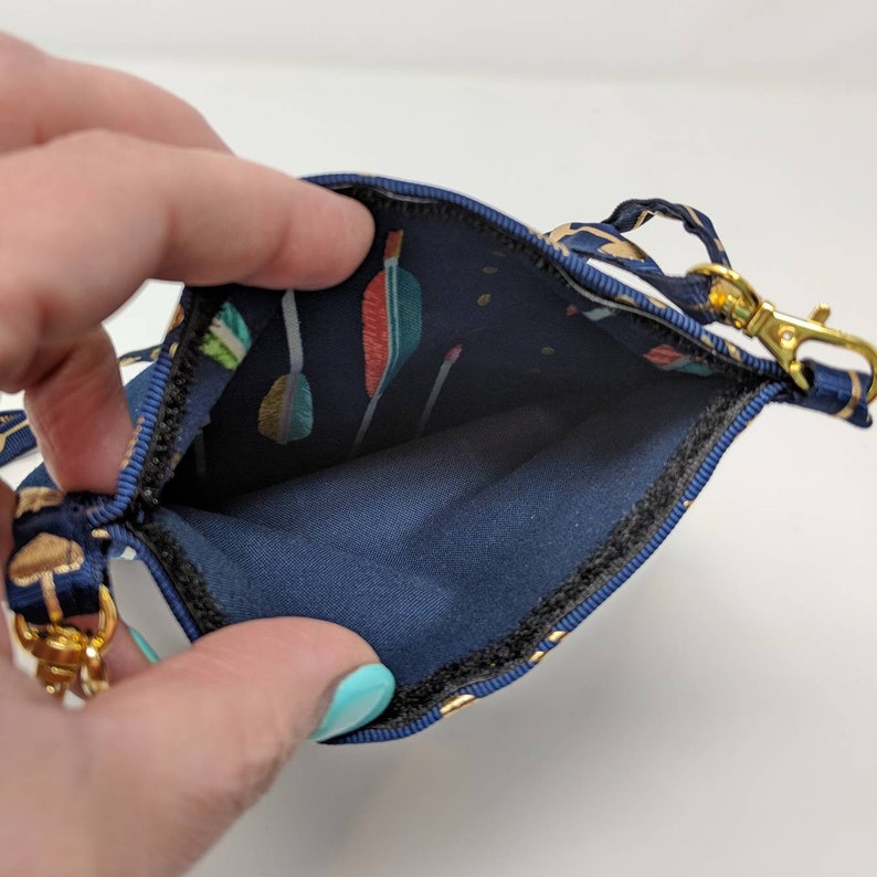 fanny pack Lanyard Pouch NavyArrow adjustable crossbody lanyard and over the shoulder 4-way Hip Sling