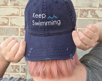 Keep Swimming - BTS inspired Dad Hat