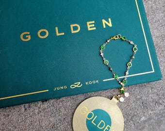Jungkook Golden Car Charm