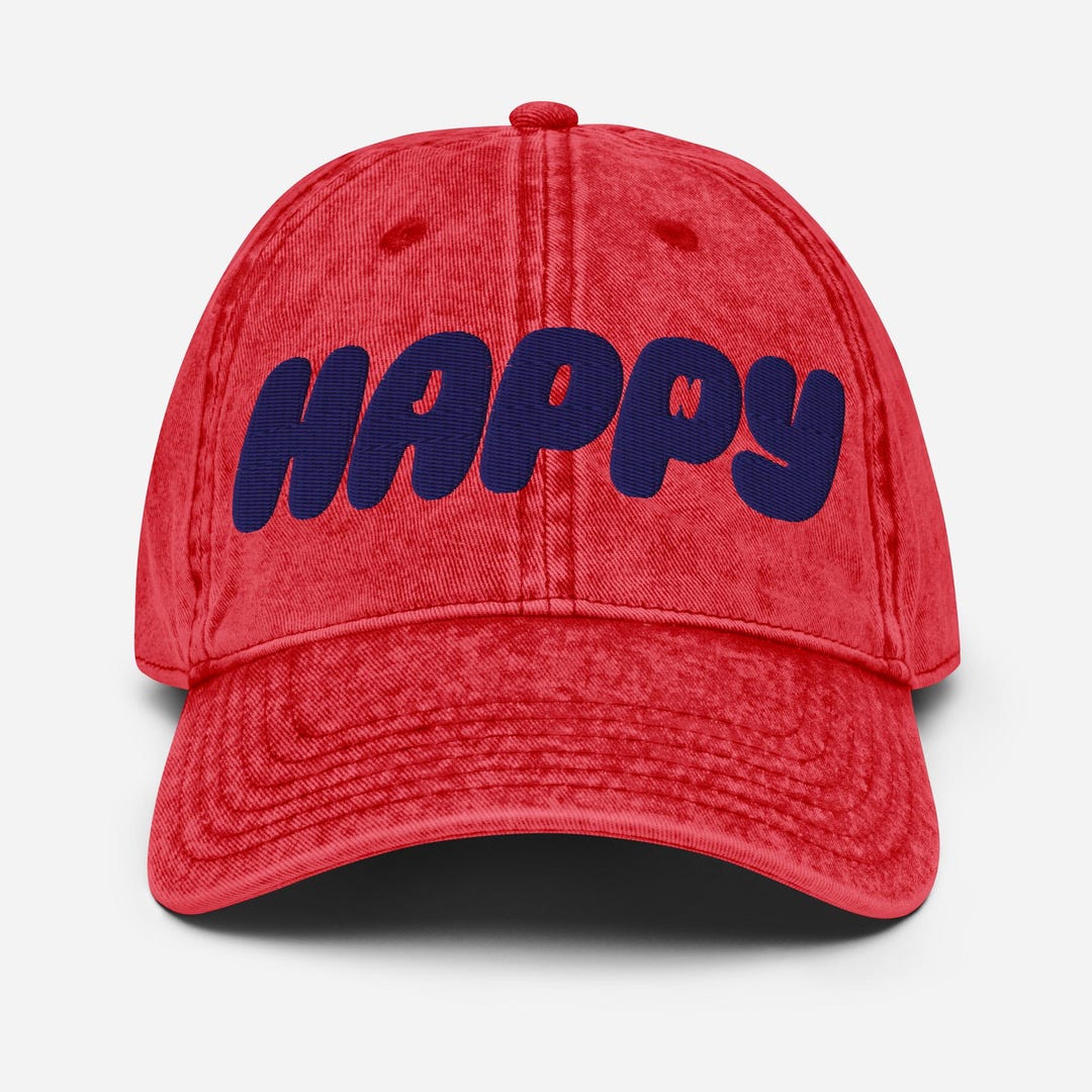 Happy - Jin Inspired Dad Hat - Etsy