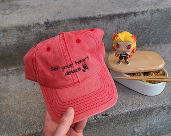 Rengoku Set Your Heart Ablaze Hat