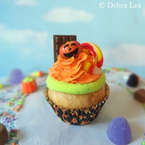 Fake Cupcake Handmade Halloween Candy Candies Trick or Treat Sweets
