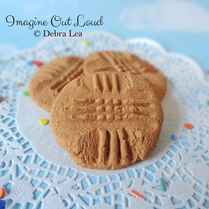 FAUX Peanut Butter Cookie Set Fake Fake Food