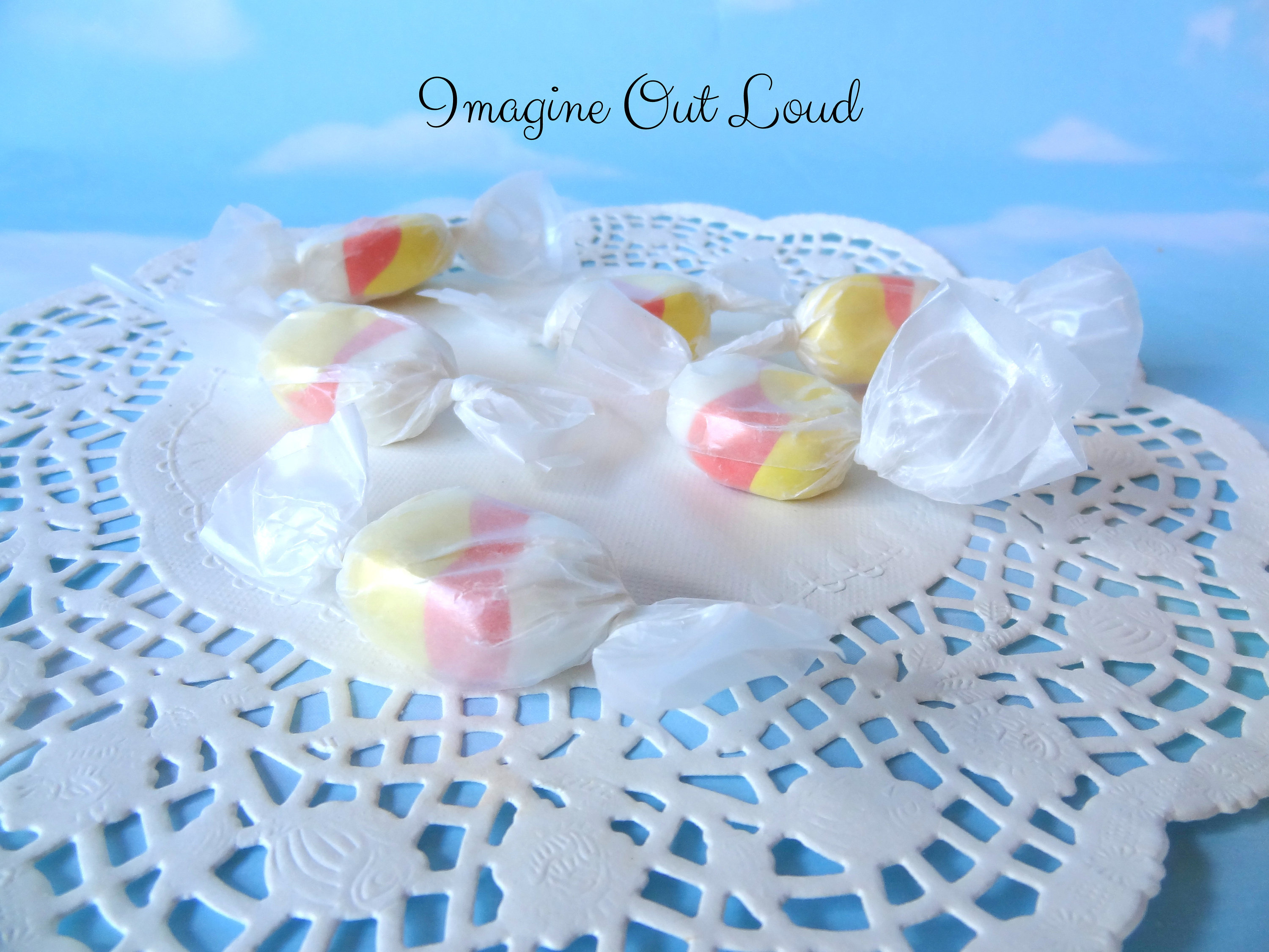 Fake Candy Faux Candies Halloween Corn Salt Water Taffy Bowl Fillers