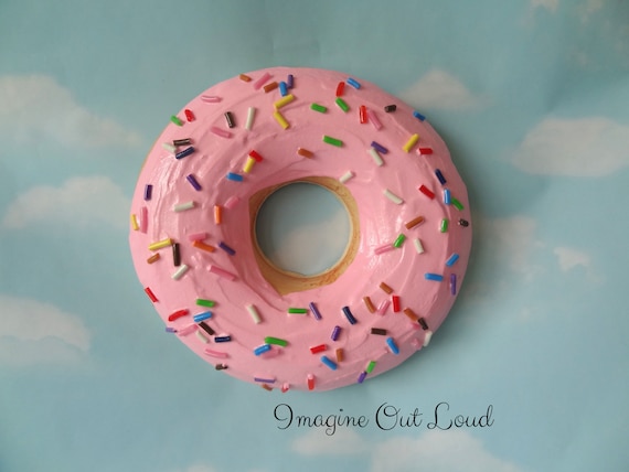 3D Cute Donuts Pillow Chocolate Donuts Plush Macaron Food Cushion