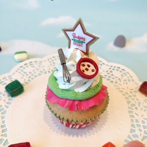 Fake Cupcake Christmas Baking Cookies Gingerbread Bakery Baker Cookie Dough