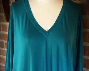 The Cowl Draped Jersey Tunic - Custom made by Shanna Britta