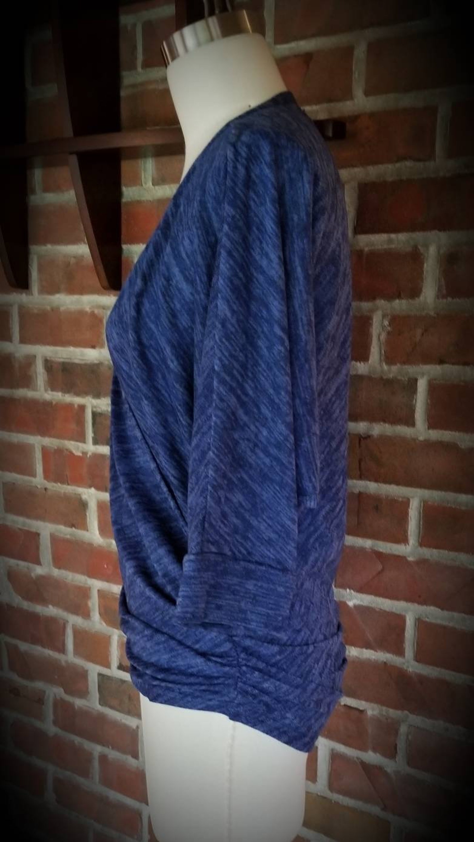 Criss Cross Sweater in Rayon Sweater Knit Custom Made by Shanna Britta ...