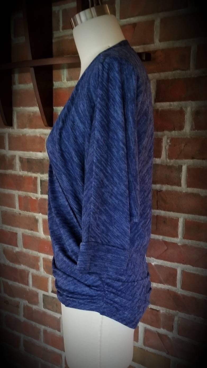 Criss Cross Sweater in Rayon Sweater Knit Custom Made by Shanna Britta ...