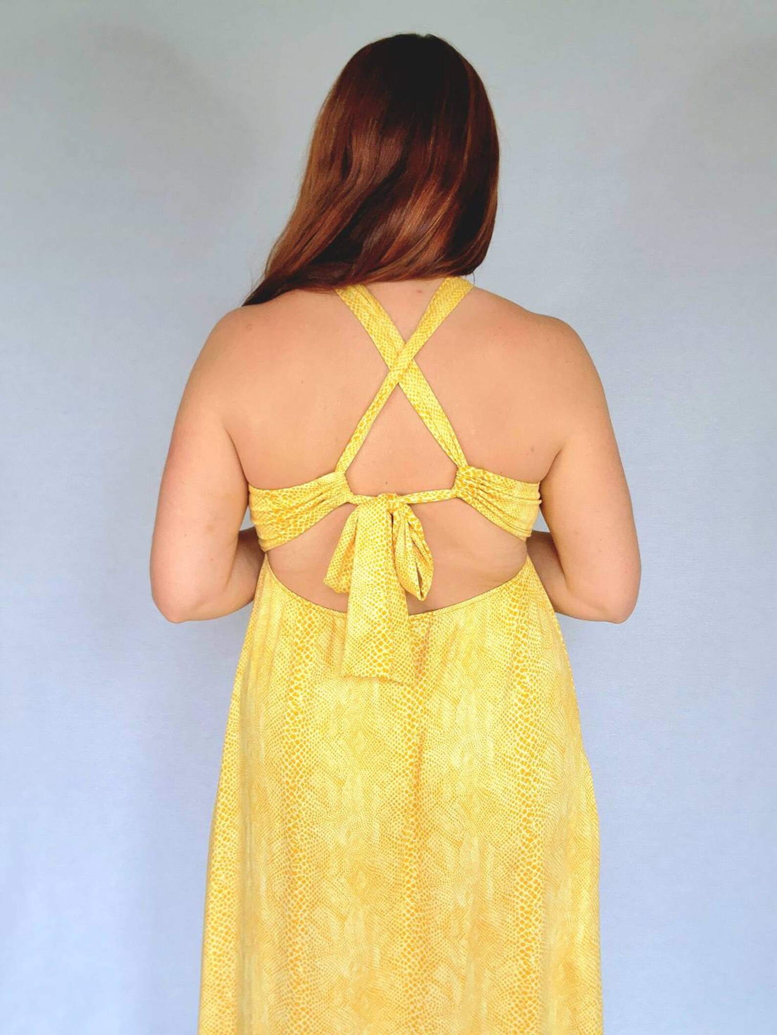 Barbados Bound Bandeaux Cutout Maxi