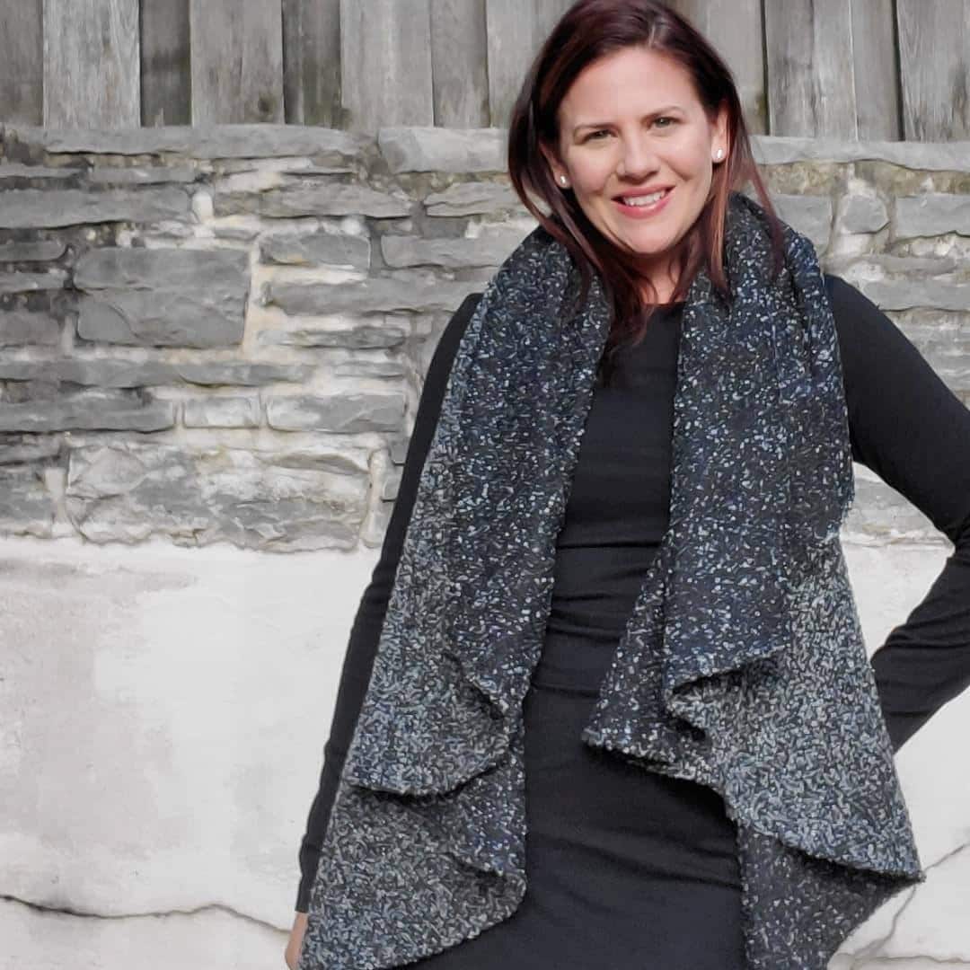 Waterfall sweater best sale vest