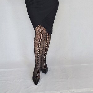 Lacey Fishnet Tights - Shanna Britta