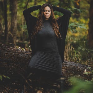 Cocoon Cowl Wrap Sweater