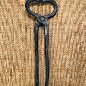Colonial Era Wrought Iron Sugar Nippers Set #5