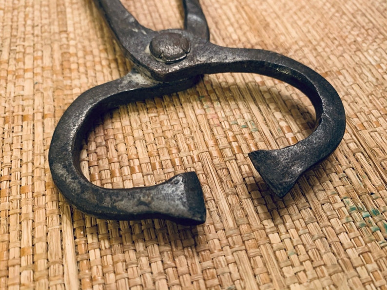 Colonial Era Wrought Iron Sugar Nippers Set 5 Etsy