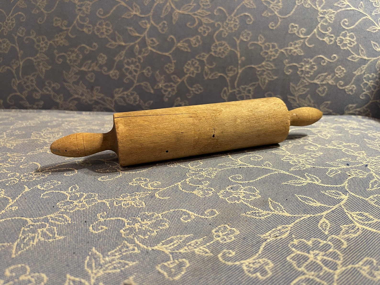 Antique 1800s Childs Rolling Pin, Unfinished Etsy