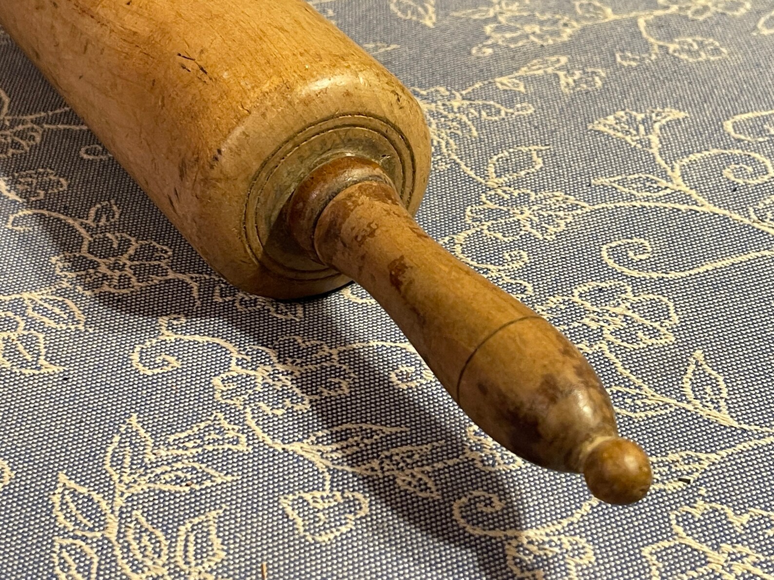 Antique 1800s Childs Rolling Pin Fancy Etsy