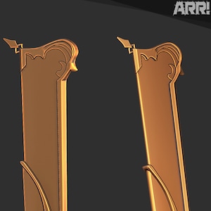 Astrologian Card Holder Cosplay Prop 3D Model