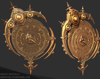 Astrologian Atlas Cosplay Prop 3D Model