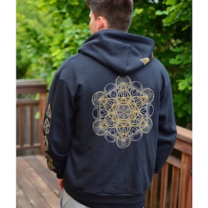 Black and gold sweatshirt mens online