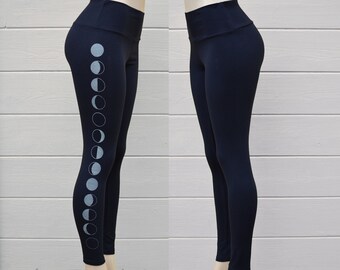 moon phase yoga pants