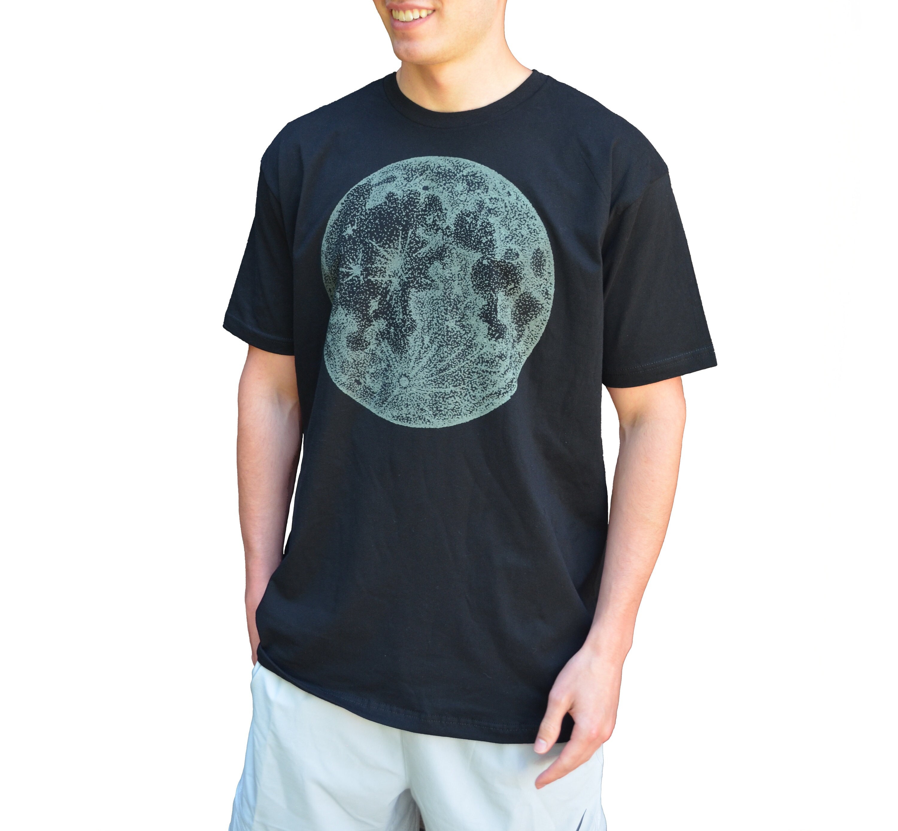 MOON TREE PLANET ブラックのみ　T shirt MOON TREE PLANET - T shirt black | MOON TREE PLANET