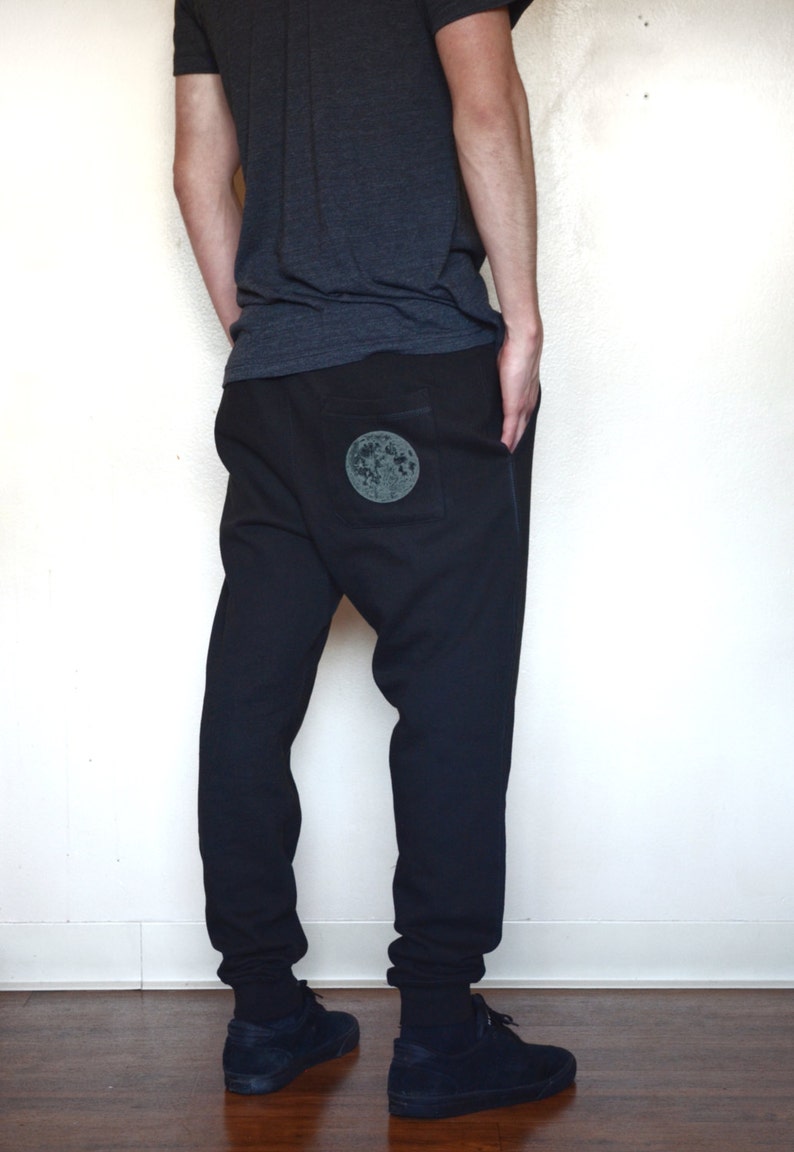 Glow in the Dark Moon-phase Joggers Jogger Sweatpants - Etsy