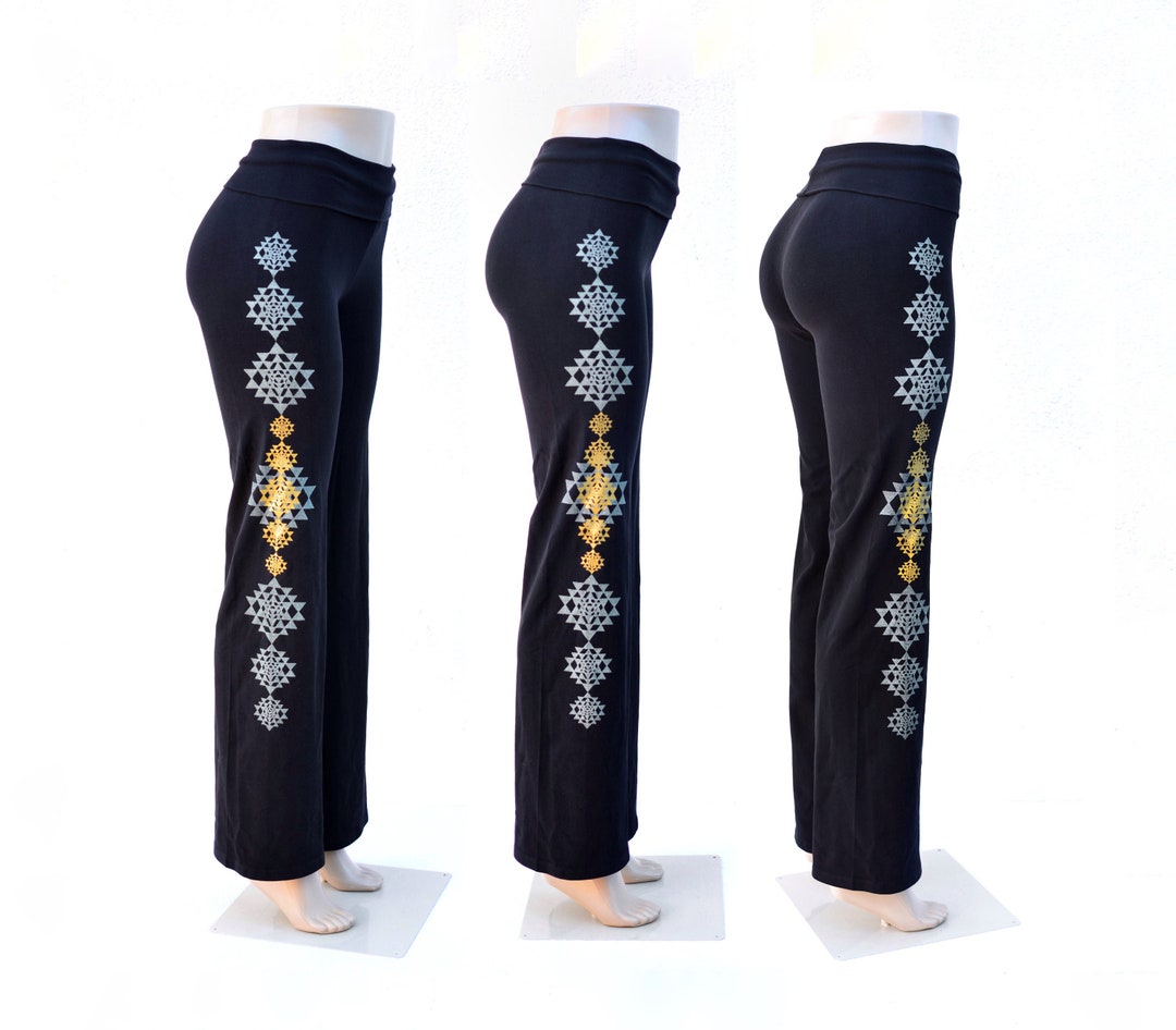 Shri Yantra Grey NY Pants