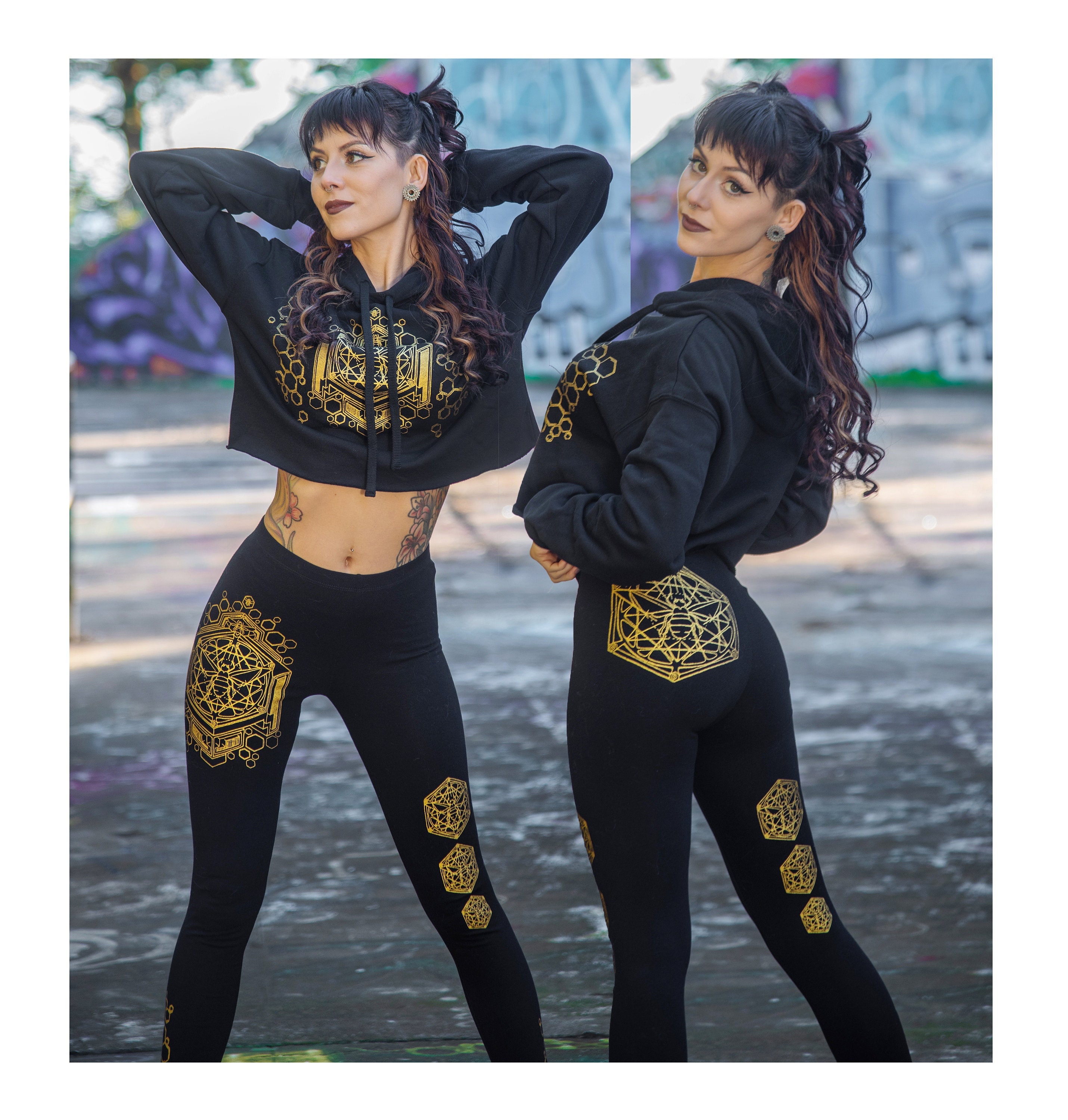 Honeycomb Leggings -  Canada