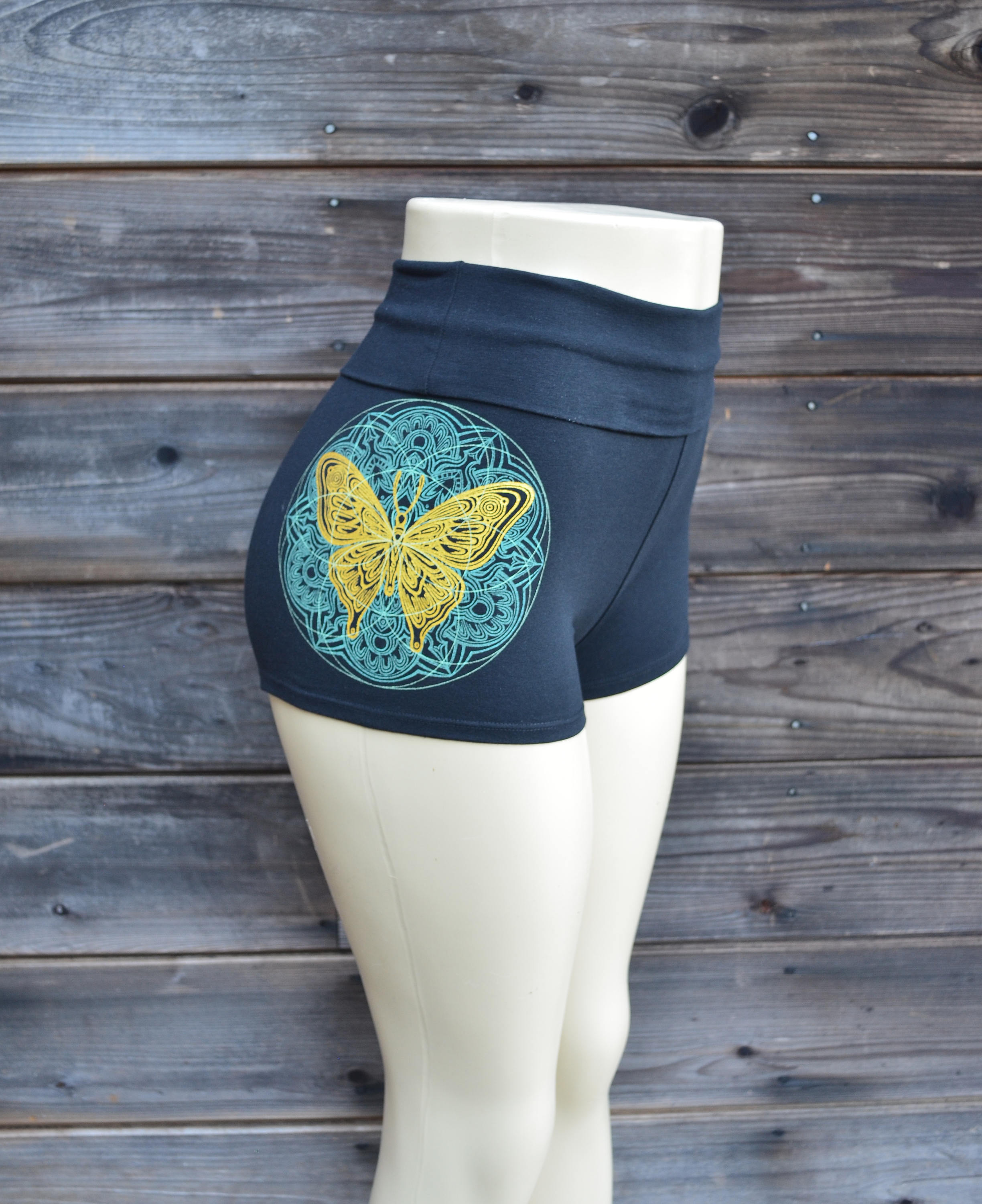 Glitter Yoga Shorts (Muliebris/Virilis)(Fifth WindSong Flower Pure Candy@Alchemic) RJSTHs2024 RJS