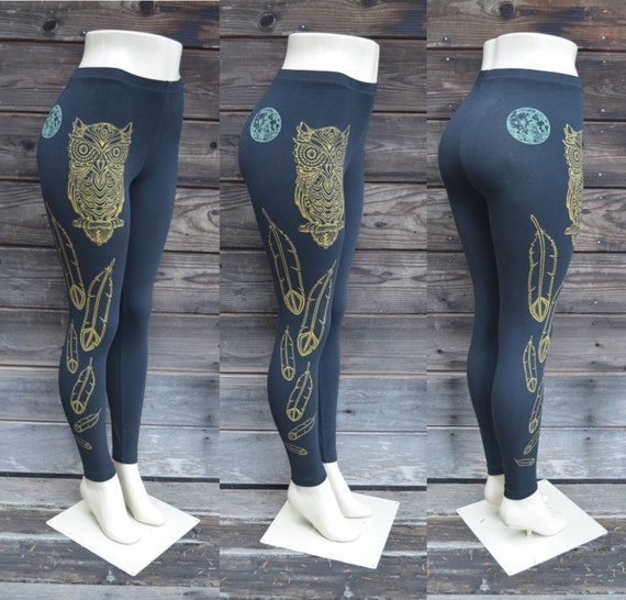 Gold Yoga Pants