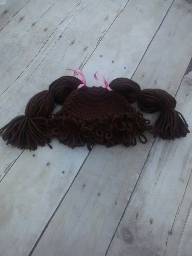 Crochet Cabbage Patch Wig Halloween Costume | Etsy