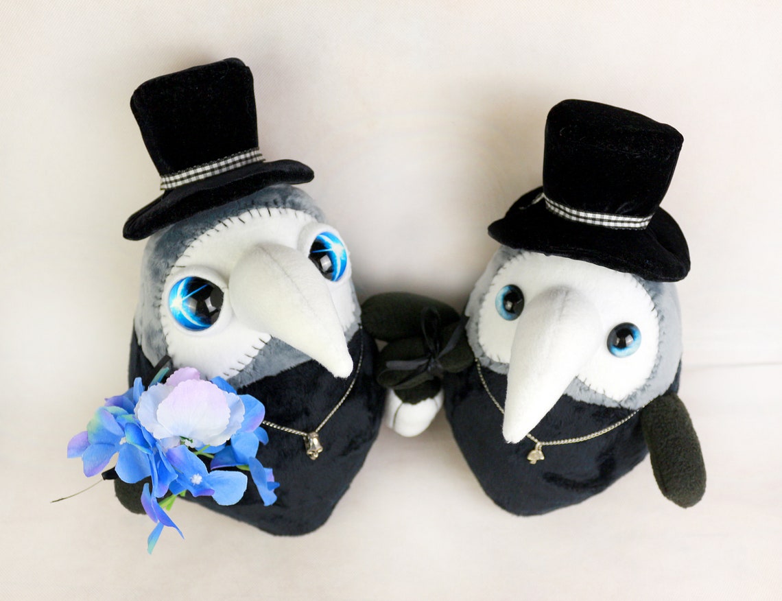 Plague doctor plush toy | Etsy