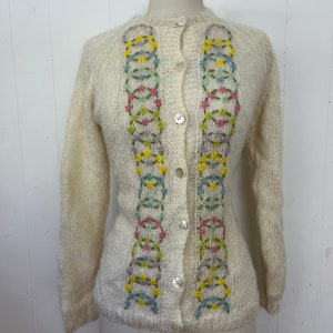 Late #40s early #50s cardigan made in Italy expressly for “Jacobson’s”