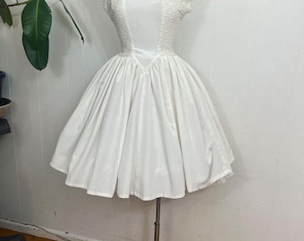 Vintage 1950s fit and flare Diana fashions dress made in Sydney Australia