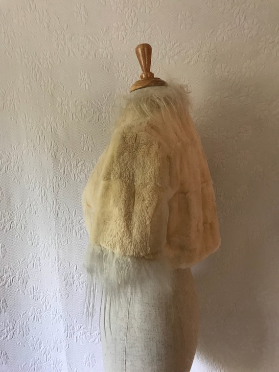 1930s super soft cropped beaver fur bolero