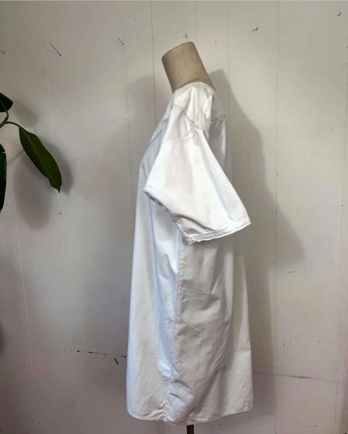 Shift Robe 1900s French Linen Hand Embroidered Shift Dress / Robe Edwardian - Etsy