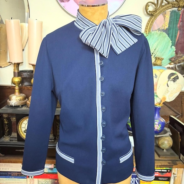 1960s PUSSYBOW MCM mad men style Jacket