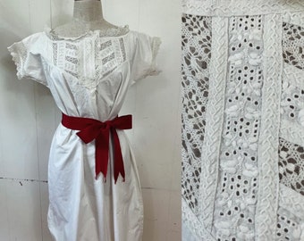 1840s - 1860s Victorian slip dress