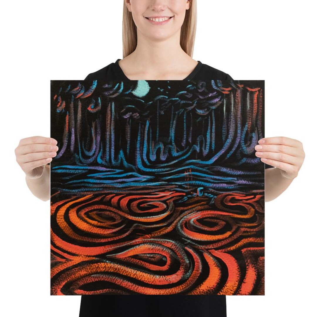 Hot Spring of Unknown Origin | Poster - Etsy
