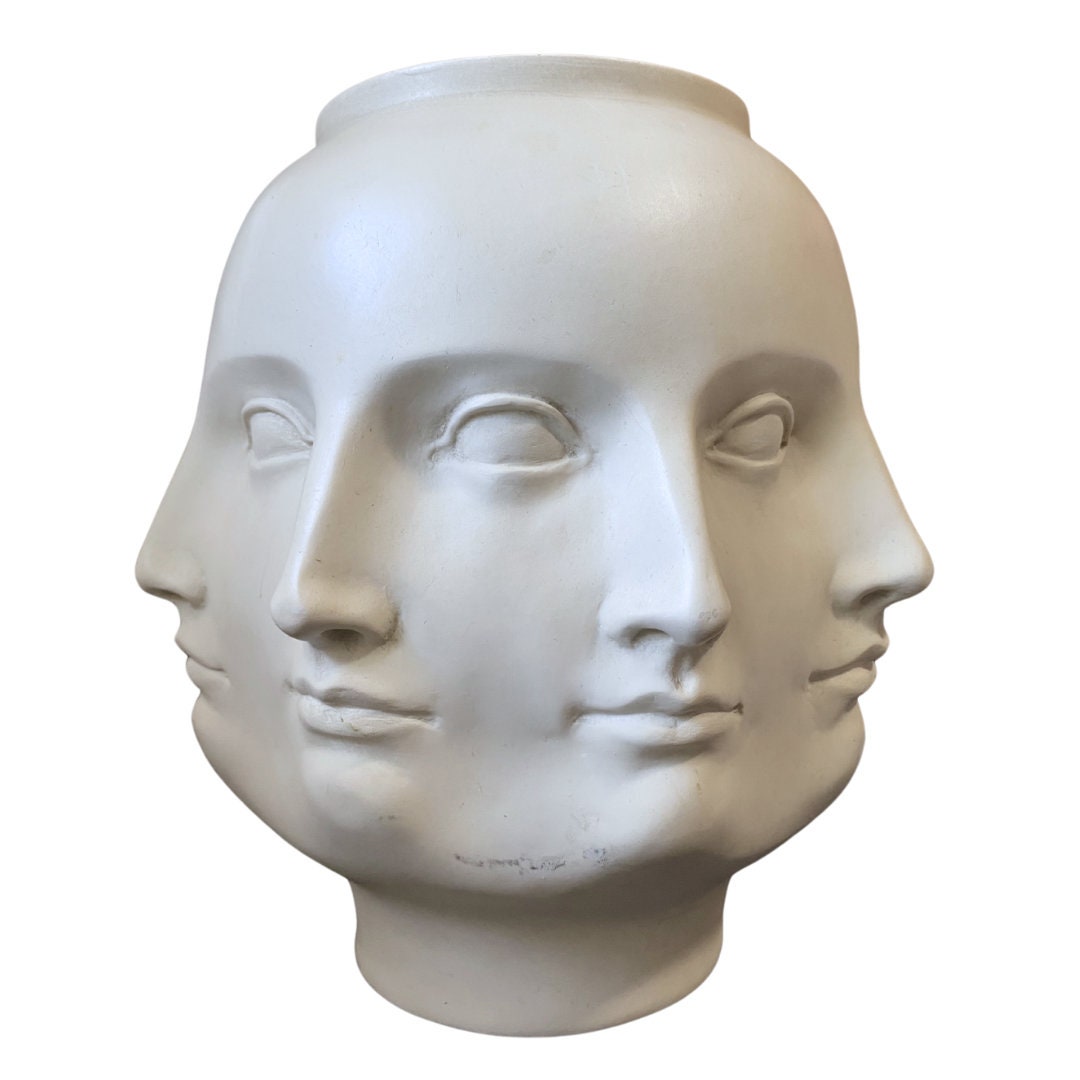 Vintage Perpetual Face Vase Dora Maar TMS 2005 - Fornasetti Vintage Perpetual Face Vase Dora Maar TMS 2005 - Fornasetti