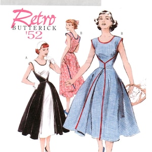 Butterick 4790 Retro '52 Walk Away Wrap Dress Pattern Choose Size
