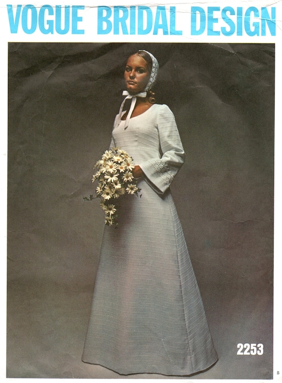 Vintage 1950s Wedding Dress Sewing Pattern, Vogue Special Design S-417 –  Ian Drummond Vintage